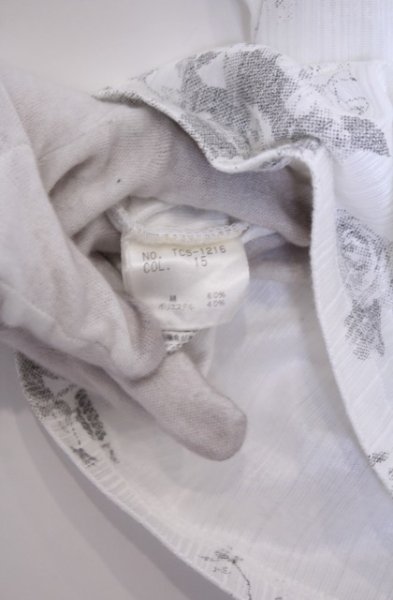 画像4: TORNADO MART / フラワープリントテレコタンクトップ  ホワイト O-26-01-31-046-TO-to-YM-OS (4)