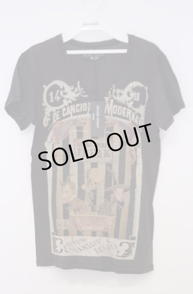 画像1: SHARE SPIRIT / デビルファミリーTシャツ S ブラック（ダークブラウン系） O-26-01-31-048-SH-ts-YM-OS (1)