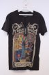 画像1: SHARE SPIRIT / janis Tシャツ S ブラック（ダークブラウン系） O-26-01-31-049-SH-ts-YM-OS (1)