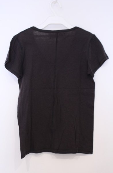 画像3: SHARE SPIRIT / デビットスカルTシャツ 36（レディース） ブラック（ダークブラウン系） O-26-01-31-050-SH-ts-YM-OS (3)