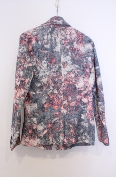 画像3: TORNADO MART / フラワージャガード返し襟ジャケット LL ピンク系 O-26-01-31-006-TO-ja-YM-OS (3)