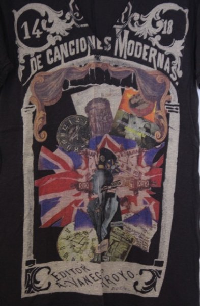 画像2: SHARE SPIRIT / PISTOLS Tシャツ S ブラック（ダークブラウン系） O-26-01-31-058-SH-ts-YM-OS (2)