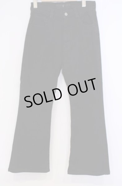 画像1: NO ID. / アルティメットストレッチデニムフレアパンツ 2 ブラック O-26-01-31-065-NO-pa-YM-ZT0203 (1)