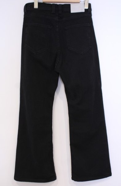 画像2: NO ID. / アルティメットストレッチデニムフレアパンツ 2 ブラック O-26-01-31-065-NO-pa-YM-OS (2)