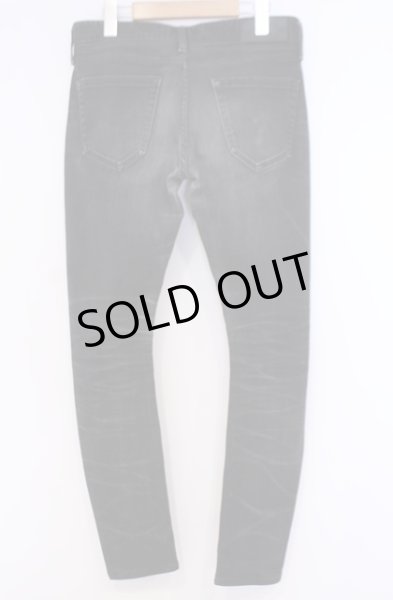 画像2: Black by VANQUISH / ヴィンテージウォッシュカーブドデニムパンツ 30 ブラック O-26-01-31-066-Bl-pa-YM-ZT0203 (2)