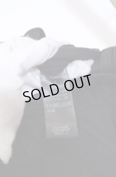 画像4: CavariA / ダブルウエストレースアップデニムパンツ 42 ブラック O-26-01-31-069-Ca-pa-YM-OS (4)