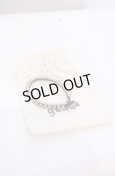 画像1: gunda / BUBBLE SKULL BR ブレスレット  シルバーｘシルバーｘブラック O-26-01-31-074-gu-ac-YM-OS (1)