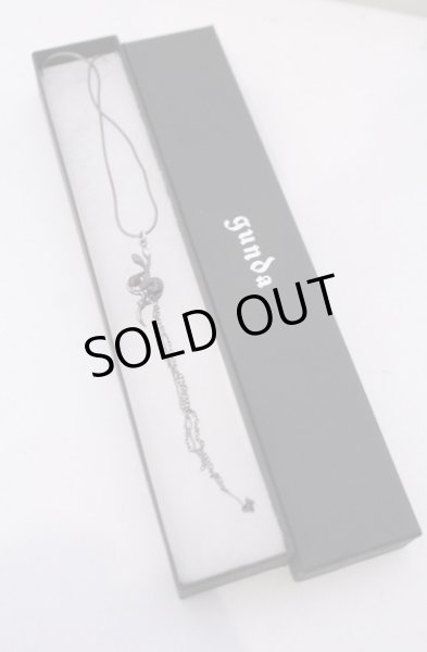 画像2: gunda / 別注SNAKE ネックレス  シルバー O-26-01-31-081-gu-ac-YM-OS (2)