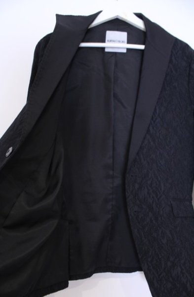 画像5: BUFFALO BOBS / COZZA-SPECIALE(コッザ-スペチアーレ)イタリアンカラージャケット 3-4 ブラック O-26-01-31-008-BU-ja-YM-OS (5)