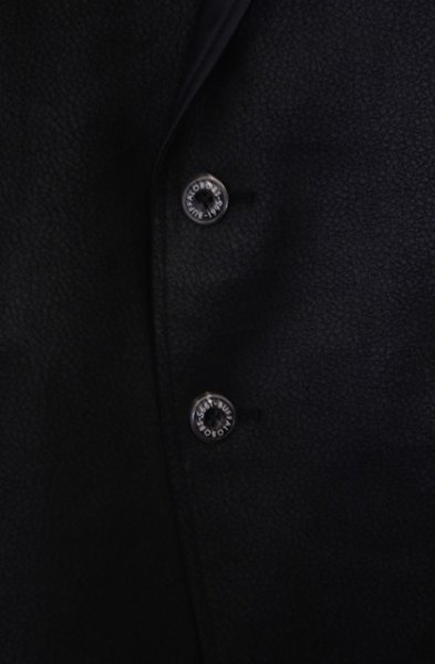 画像2: BUFFALO BOBS / COZZA-LEATHER LOOK(コッザ レザールック)イタリアンカラージャケット 3-4 ブラック O-26-01-31-009-BU-ja-YM-OS (2)