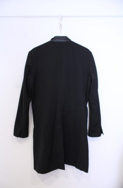 画像3: NO ID. BLACK / TRストレッチスタンドラペルチェスタージャケット 3 ブラック O-26-01-31-010-NO-ou-YM-OS (3)