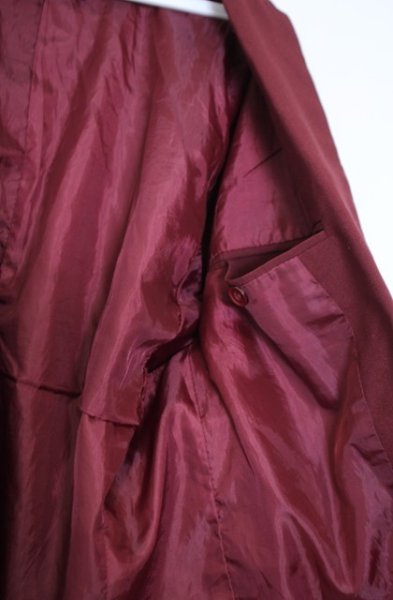 画像5: God of Roses / ピークドラペルテーラードジャケット 1 ワイン O-26-01-31-011-Go-ja-YM-OS (5)