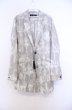 画像1: TORNADO MART / シャドーアーガイルプリントシャツジャケット L ライトグレー O-26-01-31-012-TO-ja-YM-OS (1)