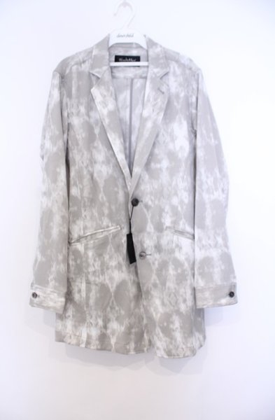 画像1: TORNADO MART / シャドーアーガイルプリントシャツジャケット L ライトグレー O-26-01-31-012-TO-ja-YM-OS (1)