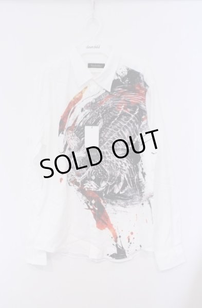 画像1: TORNADO MART / ジャポネスクプリントシャツ LL ホワイト O-26-01-31-013-TO-sh-YM-ZT275 (1)