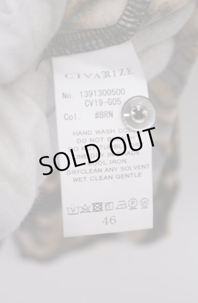 画像5: CIVARIZE / Addicted スムースロングシャツ 46 ブラウン O-26-01-31-014-CI-sh-YM-OS (5)