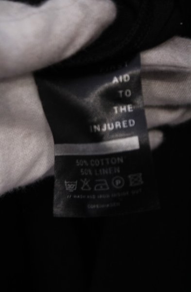 画像5: First Aid to the injured / バックスリットロングカーディガン 3 ブラック O-26-01-31-015-TA-to-YM-OS (5)