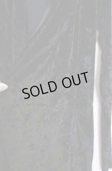 画像2: MIDAS / ベルベットロングカーディガン  ブラック O-26-01-31-016-MI-to-YM-OS (2)