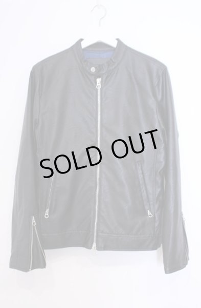 画像1: JURY BLACK / PUシングルライダースジャケット M ブラック O-26-01-31-018-JU-ja-YM-OS (1)