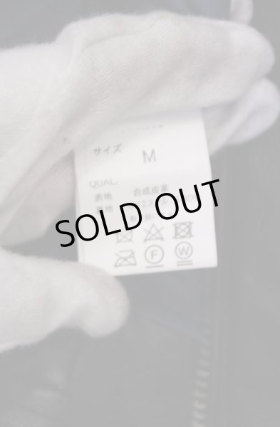 画像5: JURY BLACK / PUシングルライダースジャケット M ブラック O-26-01-31-018-JU-ja-YM-OS (5)