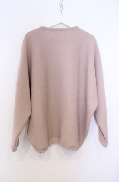 画像3: CavariA / クルーネックニットプルオーバー 44 ピンク O-26-01-31-020-Ca-to-YM-OS (3)