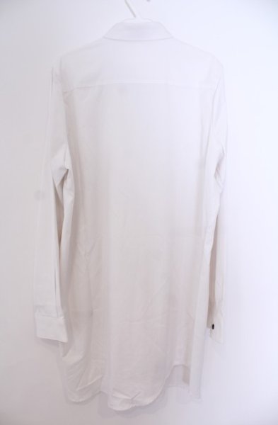 画像5: NO ID. BLACK / アシンメトリーロングシャツ 1 ホワイト O-26-02-03-020-NO-sh-YM-OS (5)