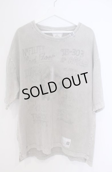 画像1: MAISON MIHARA YASUHIRO / BLEACHED TEE（ブリーチドTシャツ） 48 グレー O-26-02-03-021-KU-ts-YM-OS (1)