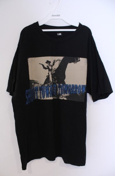 画像1: LGB / HSC/SHOOT TOWARD TOMORROW!/U ユニセックスTシャツ F ブラック O-26-02-03-025-LG-ts-YM-OS (1)