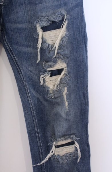 画像2: BUFFALO BOBS / FAIRMONT BURST-VILOFT(フェアモント バースト-バイロフト)ストレッチスキニーデニムパンツ 2 インディゴ O-26-02-03-029-BU-pa-YM-OS (2)