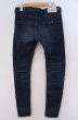 画像5: NO ID. / ストレッチデニムUSED加工スキニーデニムパンツ 1 インディゴ O-26-02-03-030-NO-pa-YM-OS (5)
