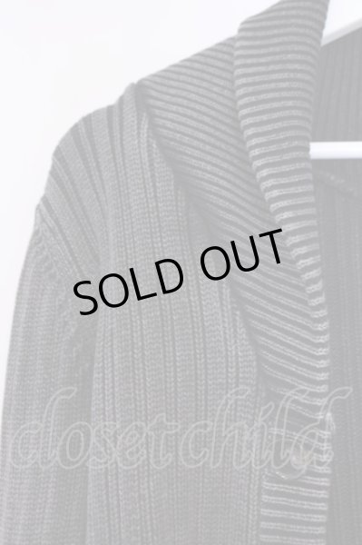 画像3: FUGA / Decidedly ブリーチニットカーディガン 44 ブラック O-26-02-03-034-FU-to-YM-OS (3)