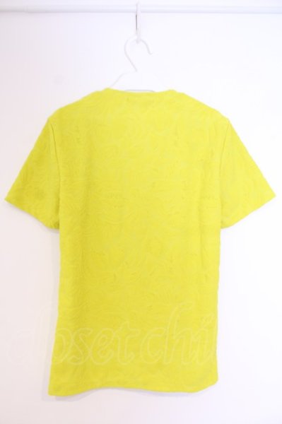 画像5: TORNADO MART / ボタニカルパイル半袖VネックTシャツ M イエロー O-26-02-03-036-TO-ts-YM-OS (5)