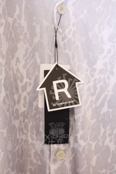 画像2: TORNADO MART / レオパードプリントラウンジシャツ 0 シルバー O-26-02-03-037-TO-sh-YM-OS (2)