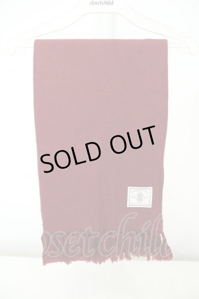 画像1: GOSTAR DE FUGA / フリンジウールカラーマフラー  ワイン O-26-02-03-1007-GO-0-YM-ZT075 (1)