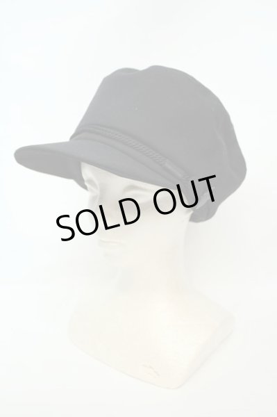 画像1: KROFUNE / キャスケット  ブラック O-26-02-03-1015-KR-za-YM-ZT128 (1)