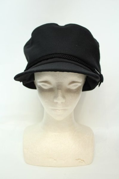 画像2: KROFUNE / キャスケット  ブラック O-26-02-03-1015-KR-za-YM-OS (2)