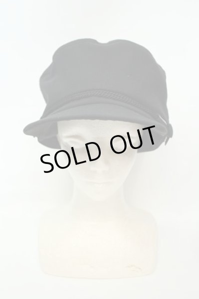 画像2: KROFUNE / キャスケット  ブラック O-26-02-03-1015-KR-za-YM-ZT128 (2)