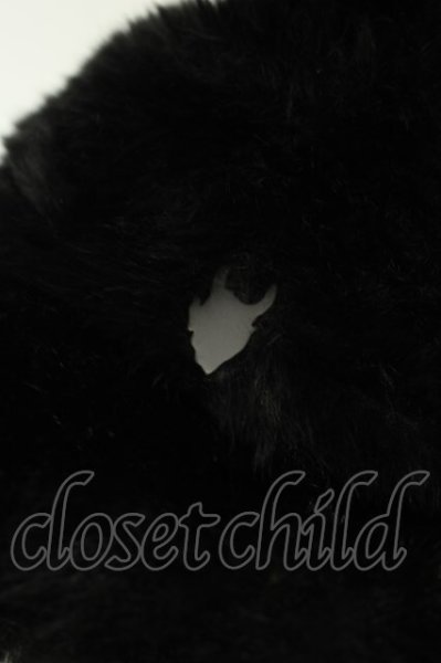 画像2: KROFUNE / ボアハット  ブラック O-26-02-03-1016-KR-za-YM-OS (2)