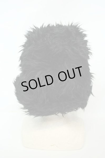 画像4: KROFUNE / フェイクファーハット  ブラック O-26-02-03-1017-KR-za-YM-OS (4)