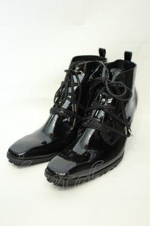 MIHARA YASUHIRO / レースアップブーツ 26cm ブラック O-24-04-16-072