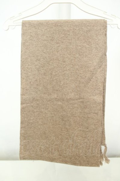 画像3: GOSTAR DE FUGA / フリンジウールカラーマフラー  ブラウン O-26-02-03-1002-GO-0-YM-OS (3)