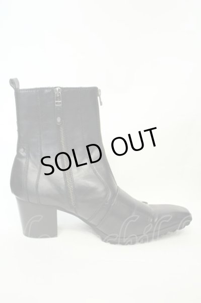 画像6: yosuke / ベルテッドショートブーツ 27cm ブラック O-26-02-03-1019-yo-sho-YM-OS (6)