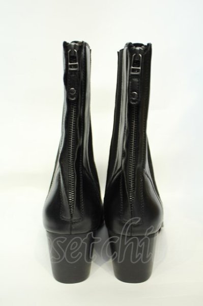 画像4: yosuke / サイドゴアヒールブーツ 26.5cm ブラック O-26-02-03-1020-yo-sho-YM-OS (4)