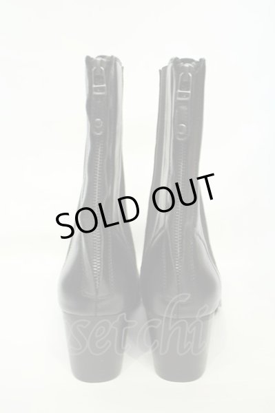 画像4: yosuke / サイドゴアヒールブーツ 26.5cm ブラック O-26-02-03-1020-yo-sho-YM-ZTS001 (4)