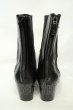 画像4: yosuke / サイドゴアヒールブーツ 27.5cm ブラック O-26-02-03-1021-yo-sho-YM-OS (4)