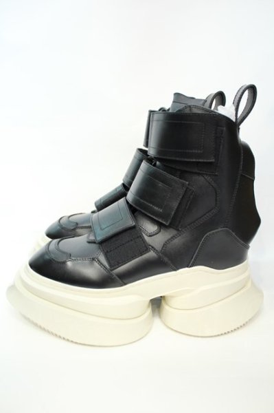 画像3: JULIUS / Coated Cow Skin Boots （コーテッドカウスキンブーツ） 1（約25.5cm） ブラックｘホワイト O-26-02-03-1023-JU-sho-YM-OS (3)