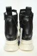画像4: JULIUS / Coated Cow Skin Boots （コーテッドカウスキンブーツ） 1（約25.5cm） ブラックｘホワイト O-26-02-03-1023-JU-sho-YM-OS (4)
