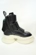画像5: JULIUS / Coated Cow Skin Boots （コーテッドカウスキンブーツ） 1（約25.5cm） ブラックｘホワイト O-26-02-03-1023-JU-sho-YM-OS (5)
