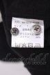 画像4: NO ID. BLACK / Cフランネルタックロングシャツ 1 ブラック O-26-02-03-048-NO-sh-YM-OS (4)