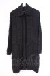 画像1: NO ID. / ウールコットン縮絨チェスターコート 1 ブラック O-26-02-03-051-NO-ja-YM-OS (1)